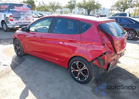2017 Hyundai Accent Se z USA, uszkodzony, nr VIN KMHCT5AE1HU334274